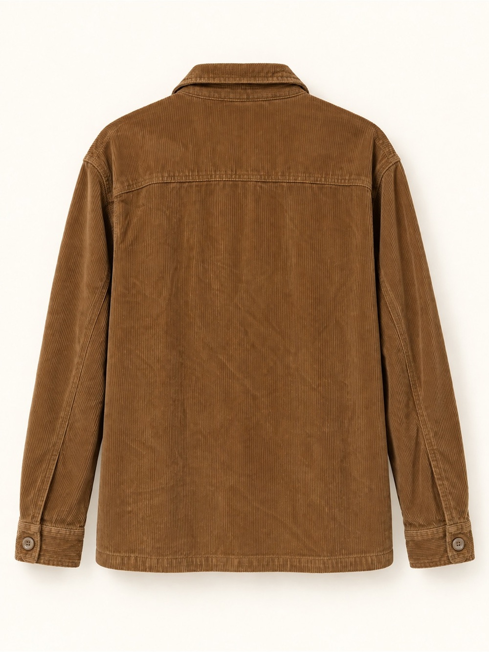 ALO Yoga Men's Corduroy Shirt Jacket in Brown - Picture 2 of 3